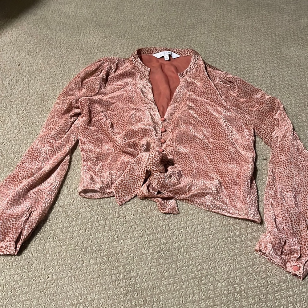 Ink intermix blouse